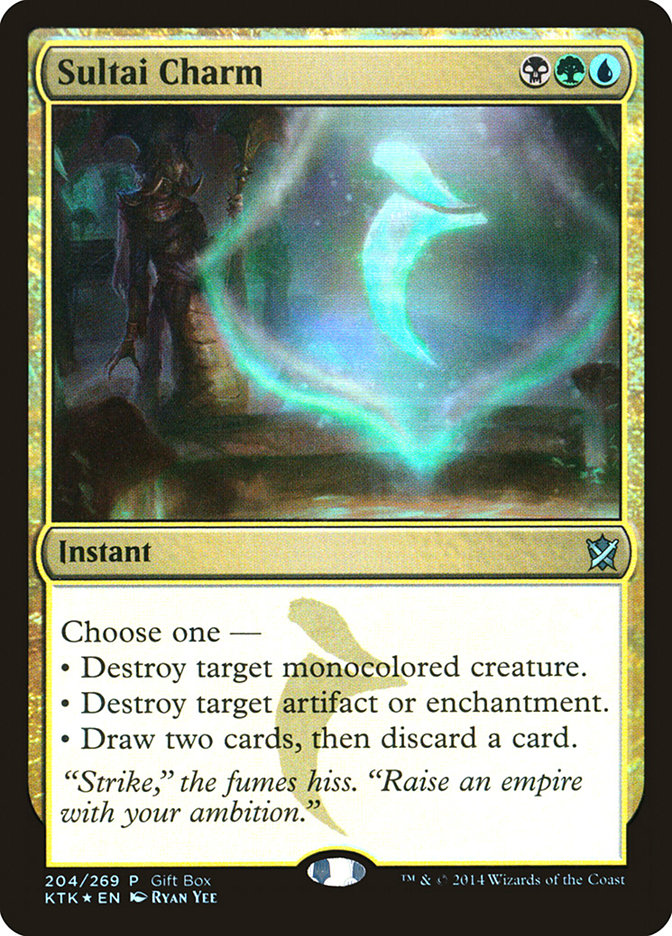 Sultai Charm (Gift Box) [Khans of Tarkir Promos] | L.A. Mood Comics and Games