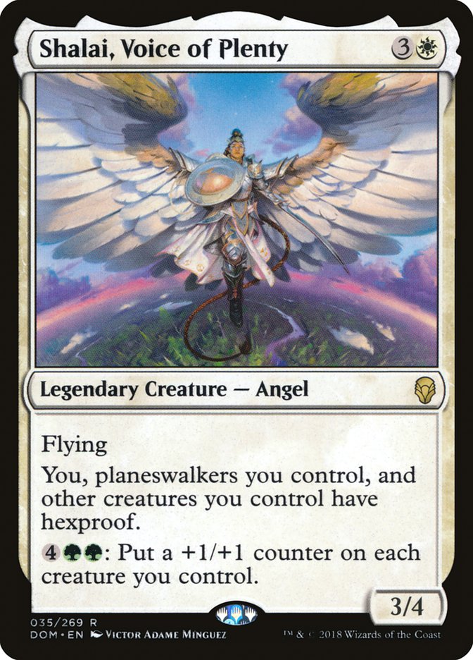 Shalai, Voice of Plenty [Dominaria] | L.A. Mood Comics and Games