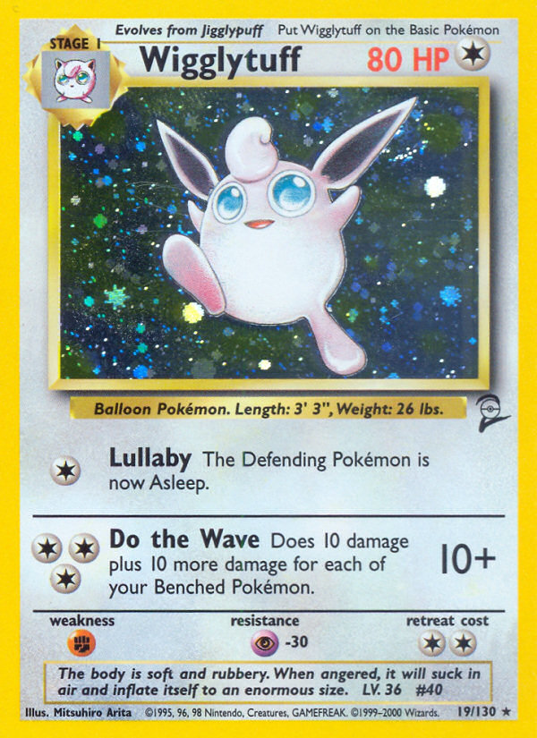 Wigglytuff (19/130) [Base Set 2] | L.A. Mood Comics and Games