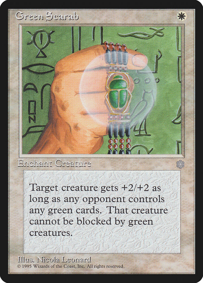 Green Scarab [Ice Age] | L.A. Mood Comics and Games