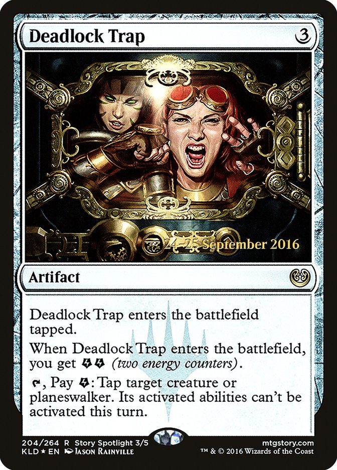 Deadlock Trap [Kaladesh Prerelease Promos] | L.A. Mood Comics and Games