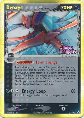 Deoxys (3/110) (Delta Species) (Stamped) [EX: Holon Phantoms] | L.A. Mood Comics and Games