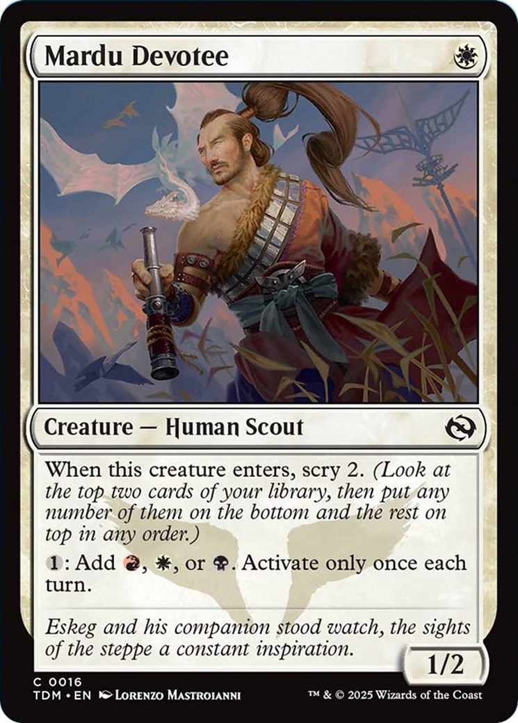 Mardu Devotee [Tarkir: Dragonstorm] | L.A. Mood Comics and Games