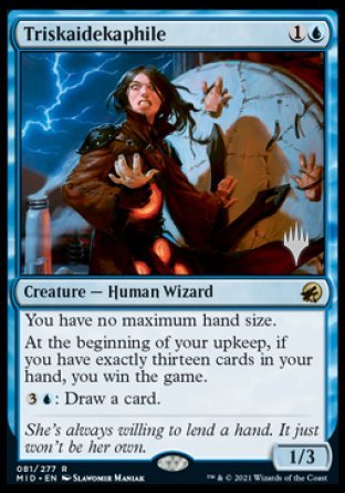 Triskaidekaphile (Promo Pack) [Innistrad: Midnight Hunt Promos] | L.A. Mood Comics and Games