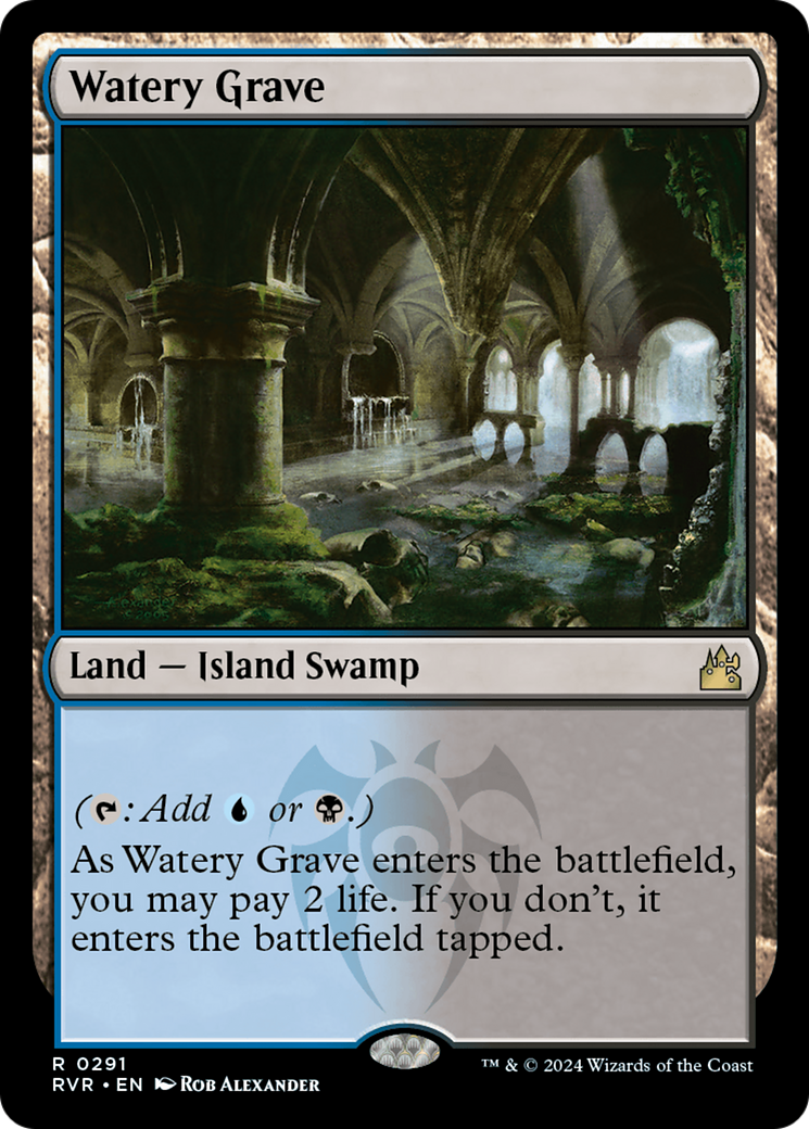 Watery Grave [Ravnica Remastered] | L.A. Mood Comics and Games
