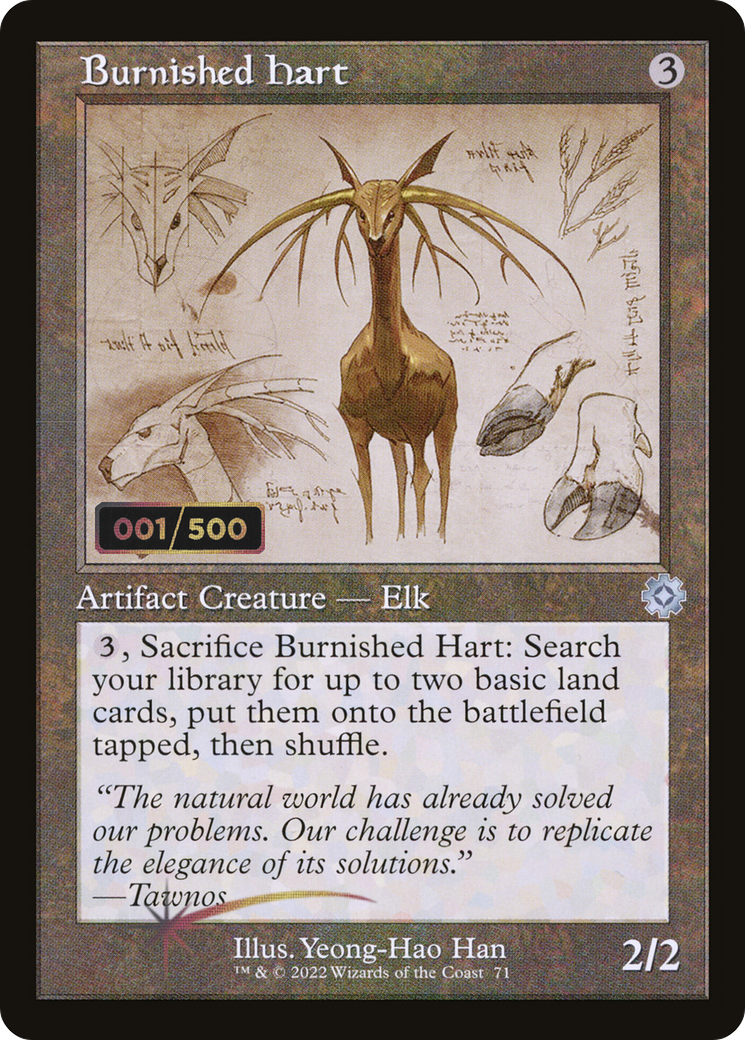 Burnished Hart (Rainbow Foil) [Secret Lair Drop Series] | L.A. Mood Comics and Games