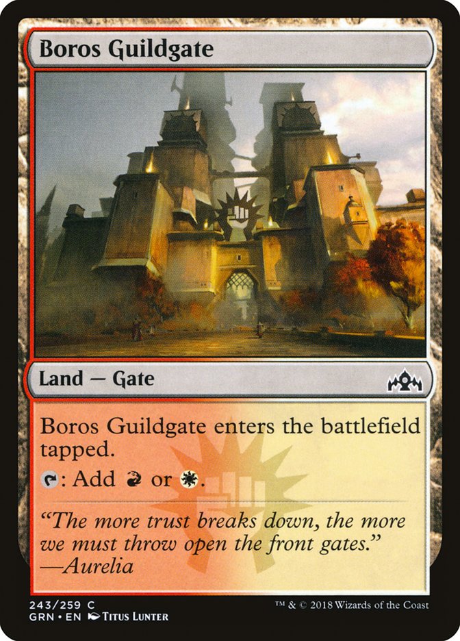 Boros Guildgate (243/259) [Guilds of Ravnica] | L.A. Mood Comics and Games