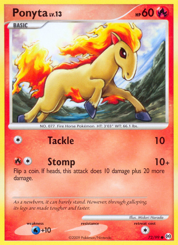 Ponyta (72/99) [Platinum: Arceus] | L.A. Mood Comics and Games