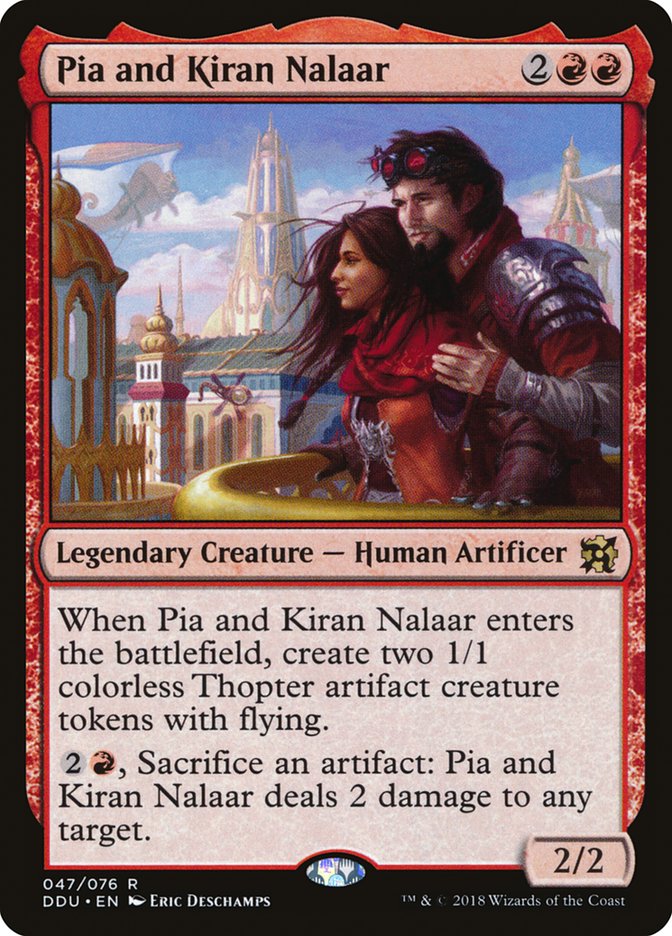 Pia and Kiran Nalaar [Duel Decks: Elves vs. Inventors] | L.A. Mood Comics and Games