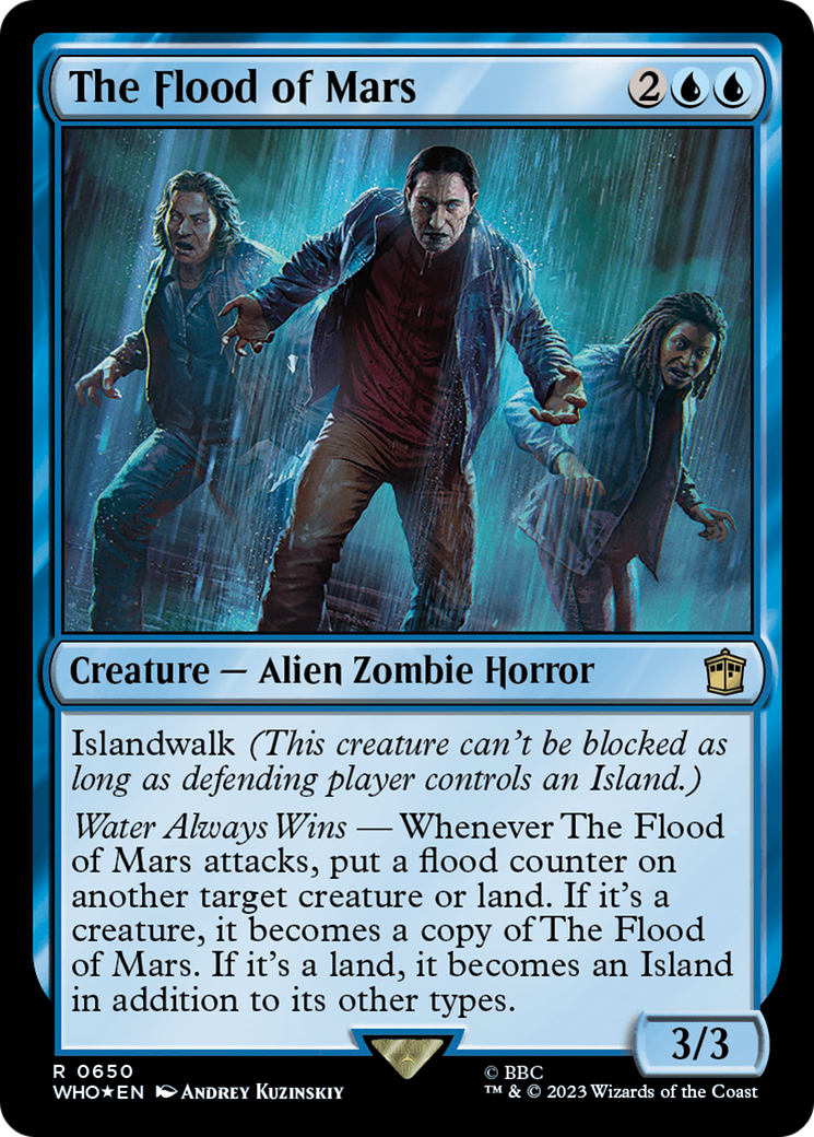 The Flood of Mars (Surge Foil) [Doctor Who] | L.A. Mood Comics and Games