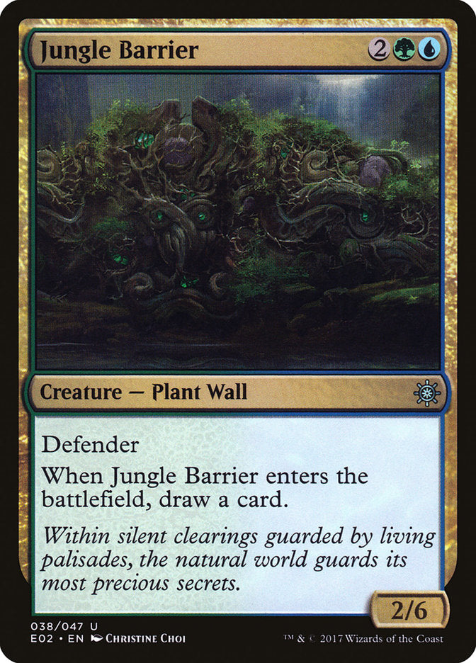 Jungle Barrier [Explorers of Ixalan] | L.A. Mood Comics and Games