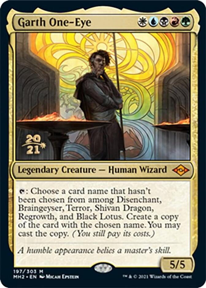 Garth One-Eye [Modern Horizons 2 Prerelease Promos] | L.A. Mood Comics and Games