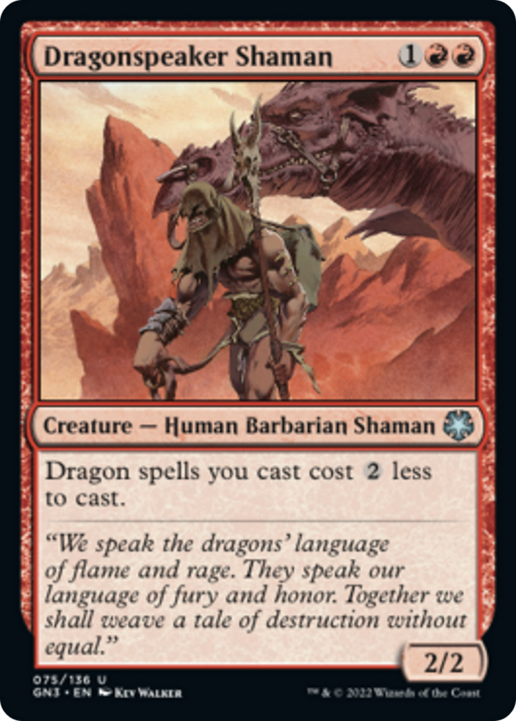 Dragonspeaker Shaman [Game Night: Free-for-All] | L.A. Mood Comics and Games