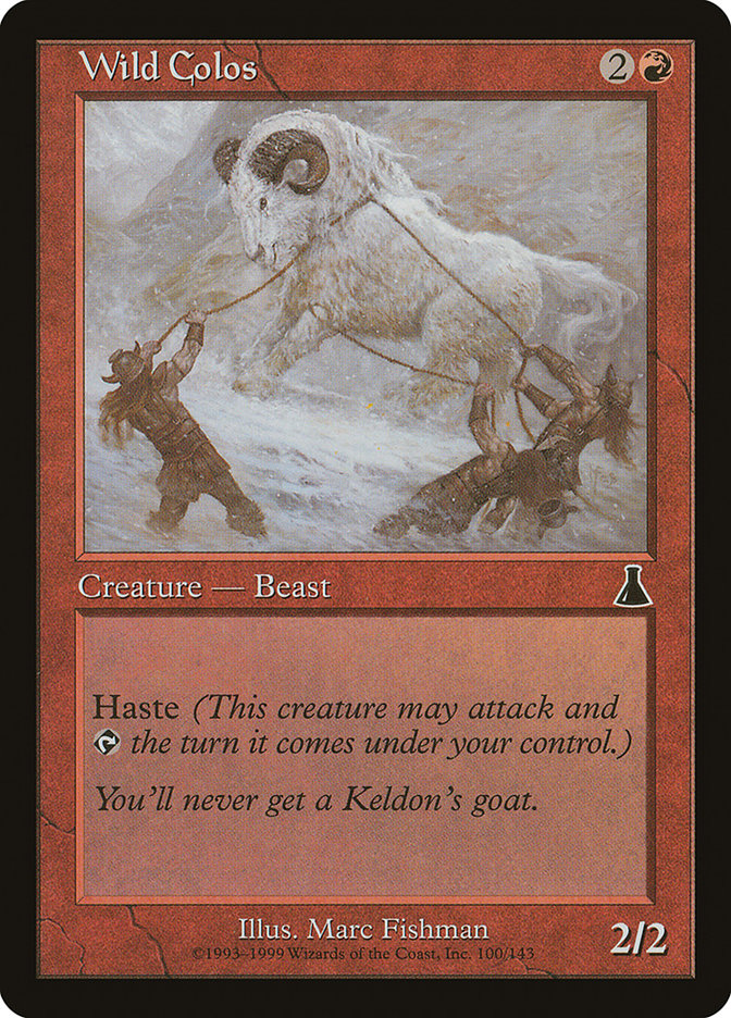 Wild Colos [Urza's Destiny] | L.A. Mood Comics and Games
