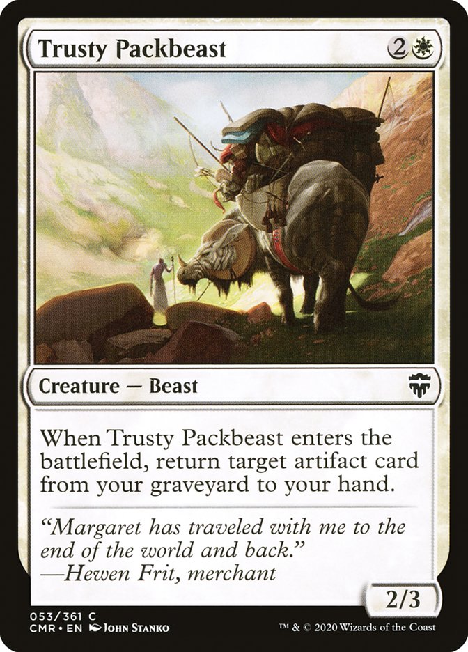 Trusty Packbeast [Commander Legends] | L.A. Mood Comics and Games