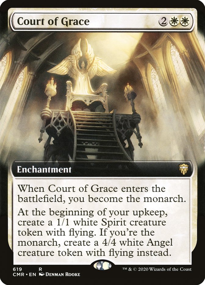 Court of Grace (Extended Art) [Commander Legends] | L.A. Mood Comics and Games