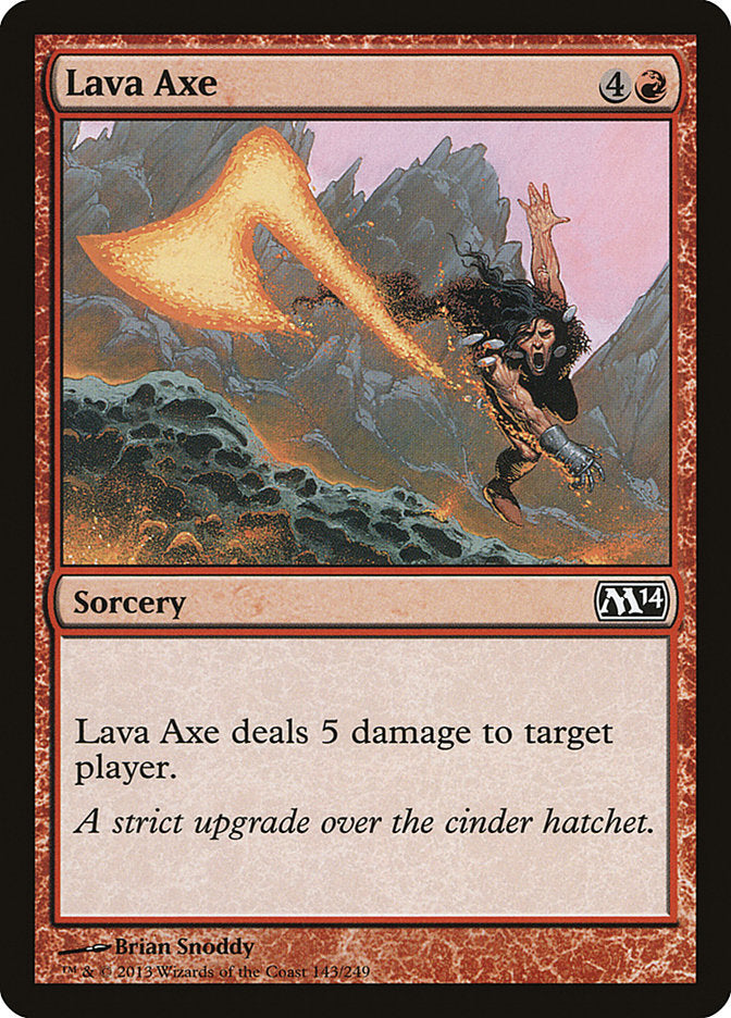 Lava Axe [Magic 2014] | L.A. Mood Comics and Games