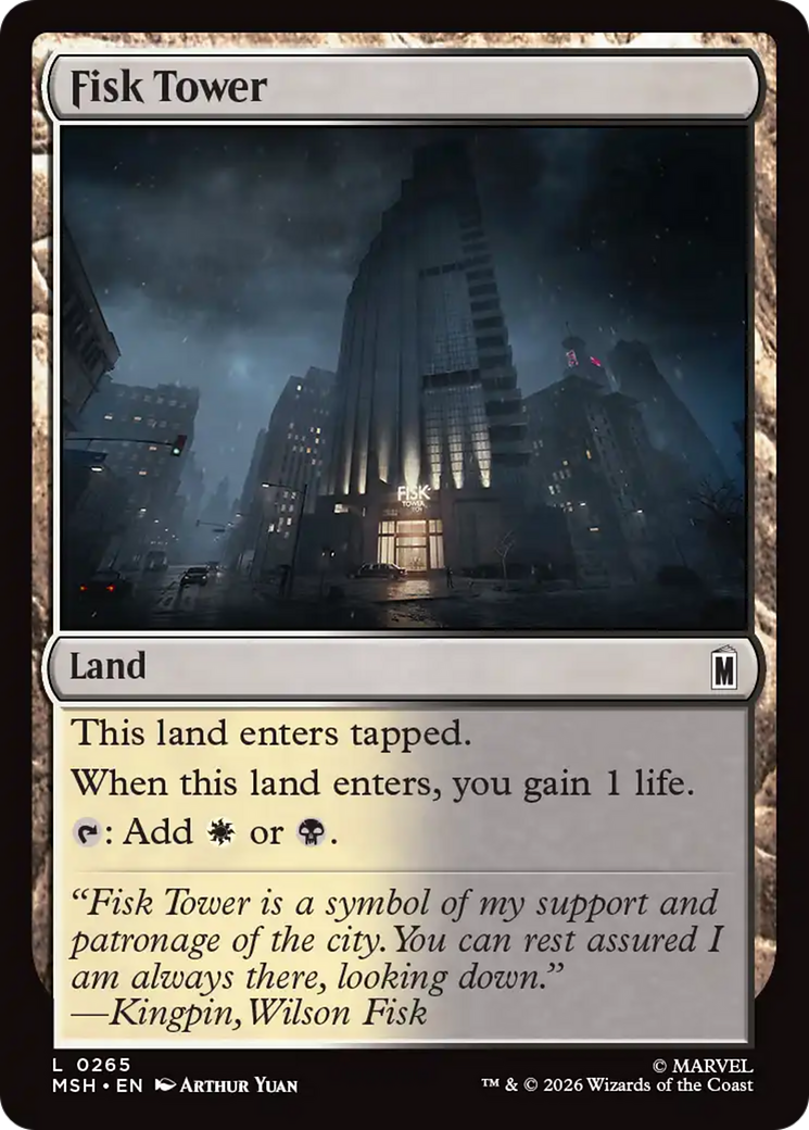 Fisk Tower [Marvel Super Heroes] | L.A. Mood Comics and Games