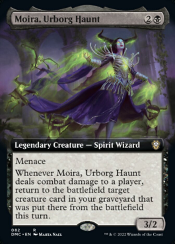 Moira, Urborg Haunt (Extended Art) [Dominaria United Commander] | L.A. Mood Comics and Games
