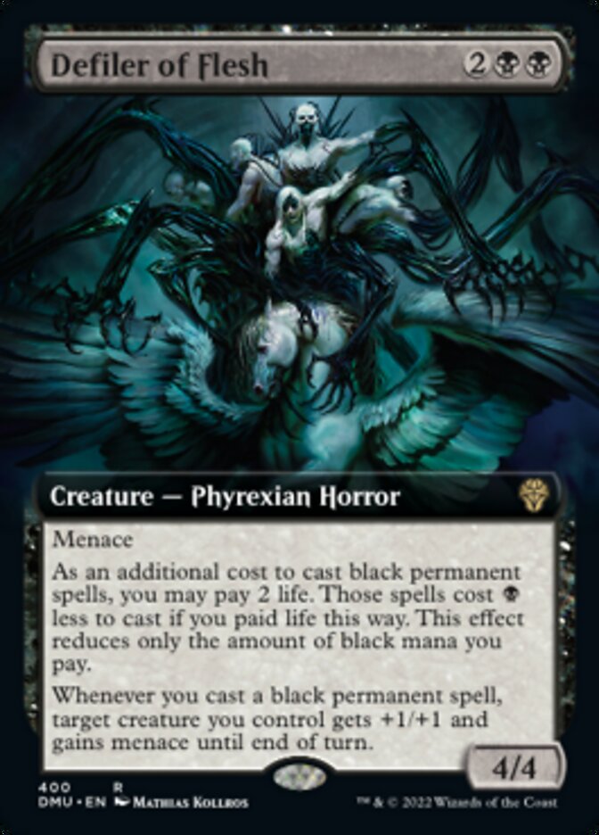 Defiler of Flesh (Extended Art) [Dominaria United] | L.A. Mood Comics and Games