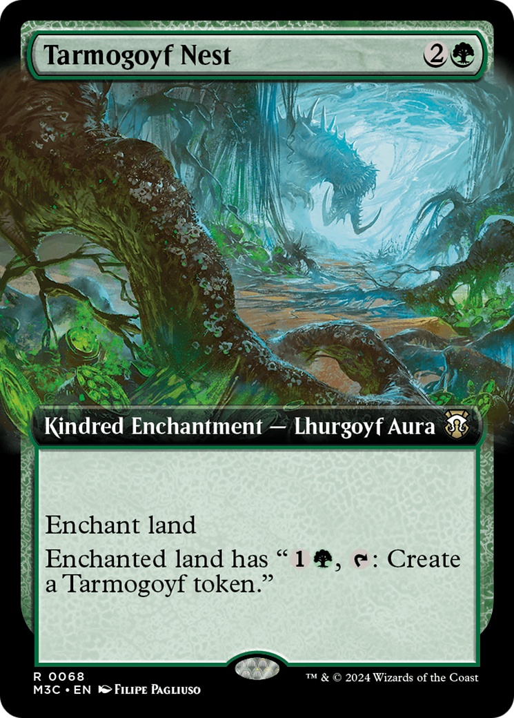 Tarmogoyf Nest (Extended Art) [Modern Horizons 3 Commander] | L.A. Mood Comics and Games