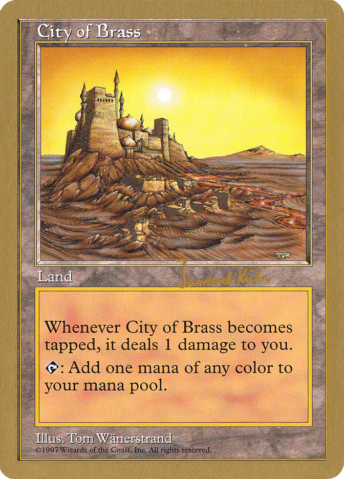 City of Brass (Janosch Kuhn) [World Championship Decks 1997] | L.A. Mood Comics and Games