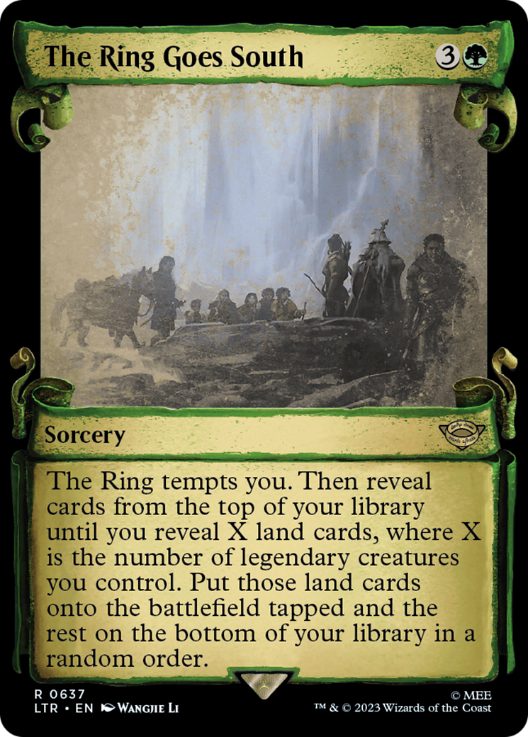 The Ring Goes South [The Lord of the Rings: Tales of Middle-Earth Showcase Scrolls] | L.A. Mood Comics and Games