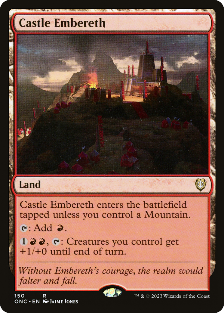 Castle Embereth [Phyrexia: All Will Be One Commander] | L.A. Mood Comics and Games
