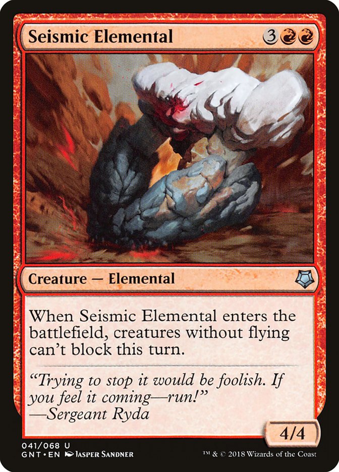 Seismic Elemental [Game Night 2018] | L.A. Mood Comics and Games