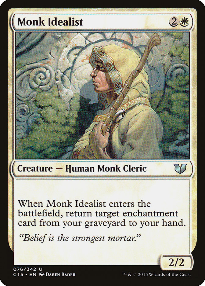 Monk Idealist [Commander 2015] | L.A. Mood Comics and Games