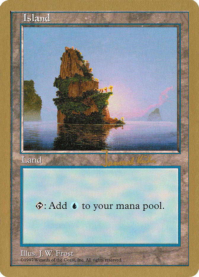 Island (jk435) (Janosch Kuhn) [World Championship Decks 1997] | L.A. Mood Comics and Games