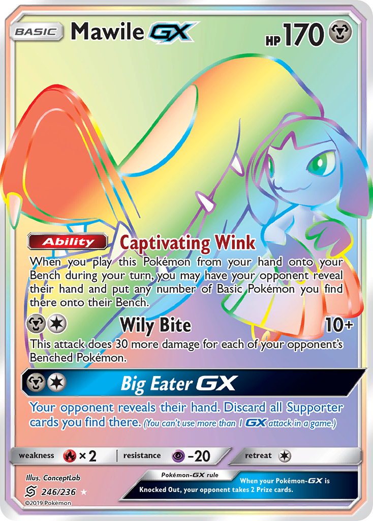 Mawile GX (246/236) [Sun & Moon: Unified Minds] | L.A. Mood Comics and Games