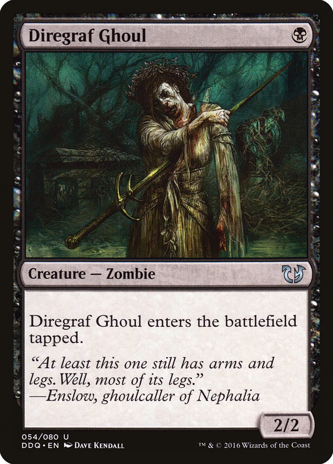 Diregraf Ghoul [Duel Decks: Blessed vs. Cursed] | L.A. Mood Comics and Games