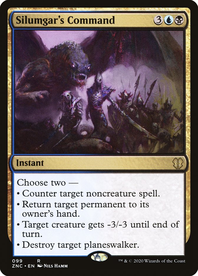 Silumgar's Command [Zendikar Rising Commander] | L.A. Mood Comics and Games