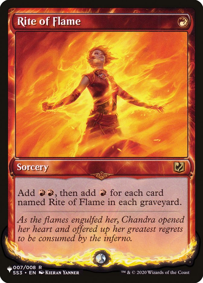 Rite of Flame [The List] | L.A. Mood Comics and Games