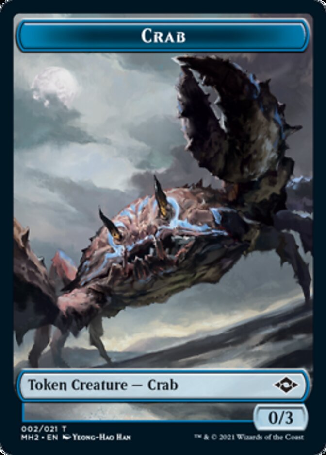 Crab // Squirrel Double-Sided Token [Modern Horizons 2 Tokens] | L.A. Mood Comics and Games