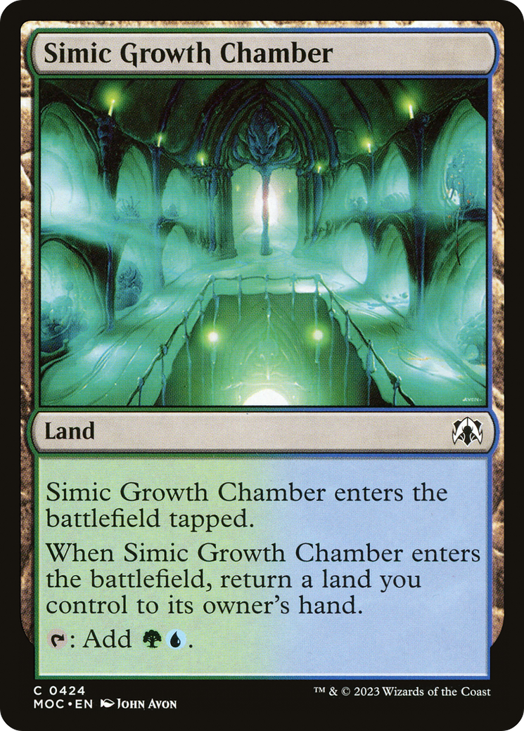 Simic Growth Chamber [March of the Machine Commander] | L.A. Mood Comics and Games