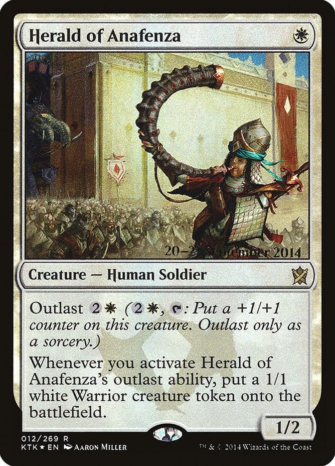 Herald of Anafenza [Khans of Tarkir Prerelease Promos] | L.A. Mood Comics and Games