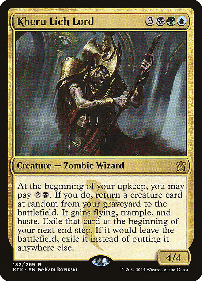 Kheru Lich Lord [Khans of Tarkir] | L.A. Mood Comics and Games