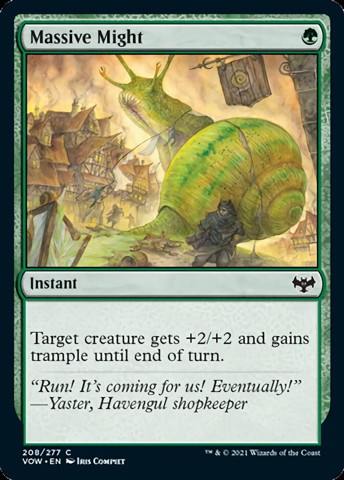Massive Might [Innistrad: Crimson Vow] | L.A. Mood Comics and Games