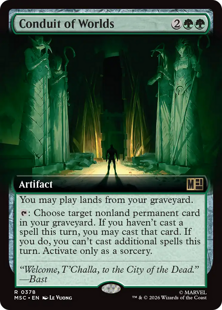 Conduit of Worlds (Extended Art) [Marvel Super Heroes Commander] | L.A. Mood Comics and Games