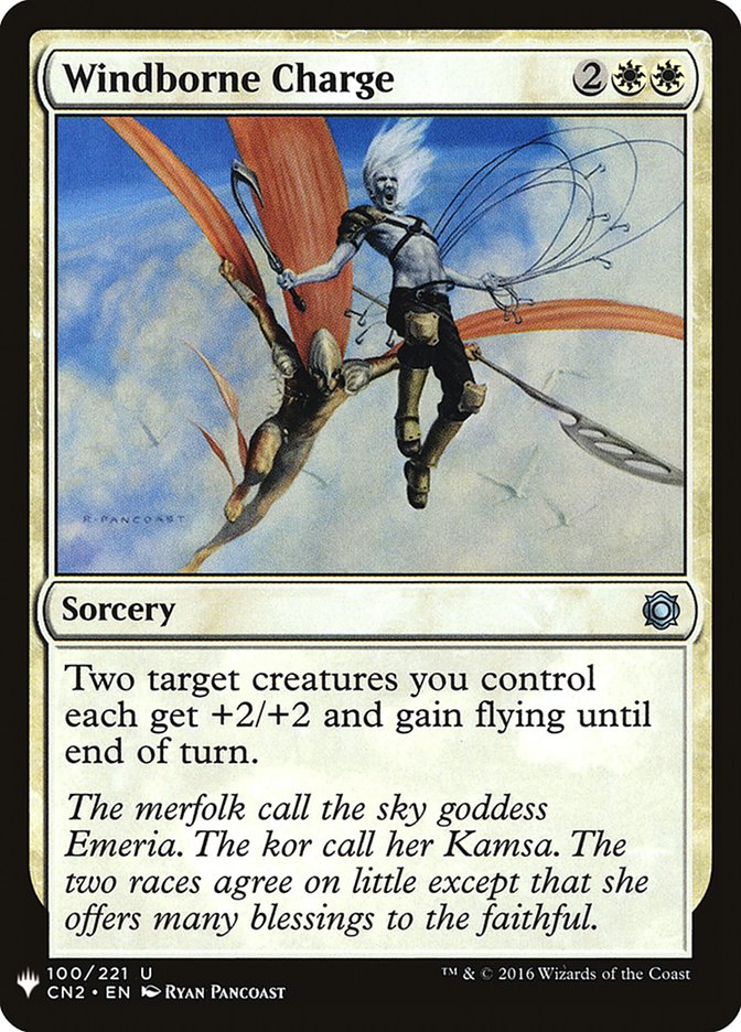 Windborne Charge [Mystery Booster] | L.A. Mood Comics and Games