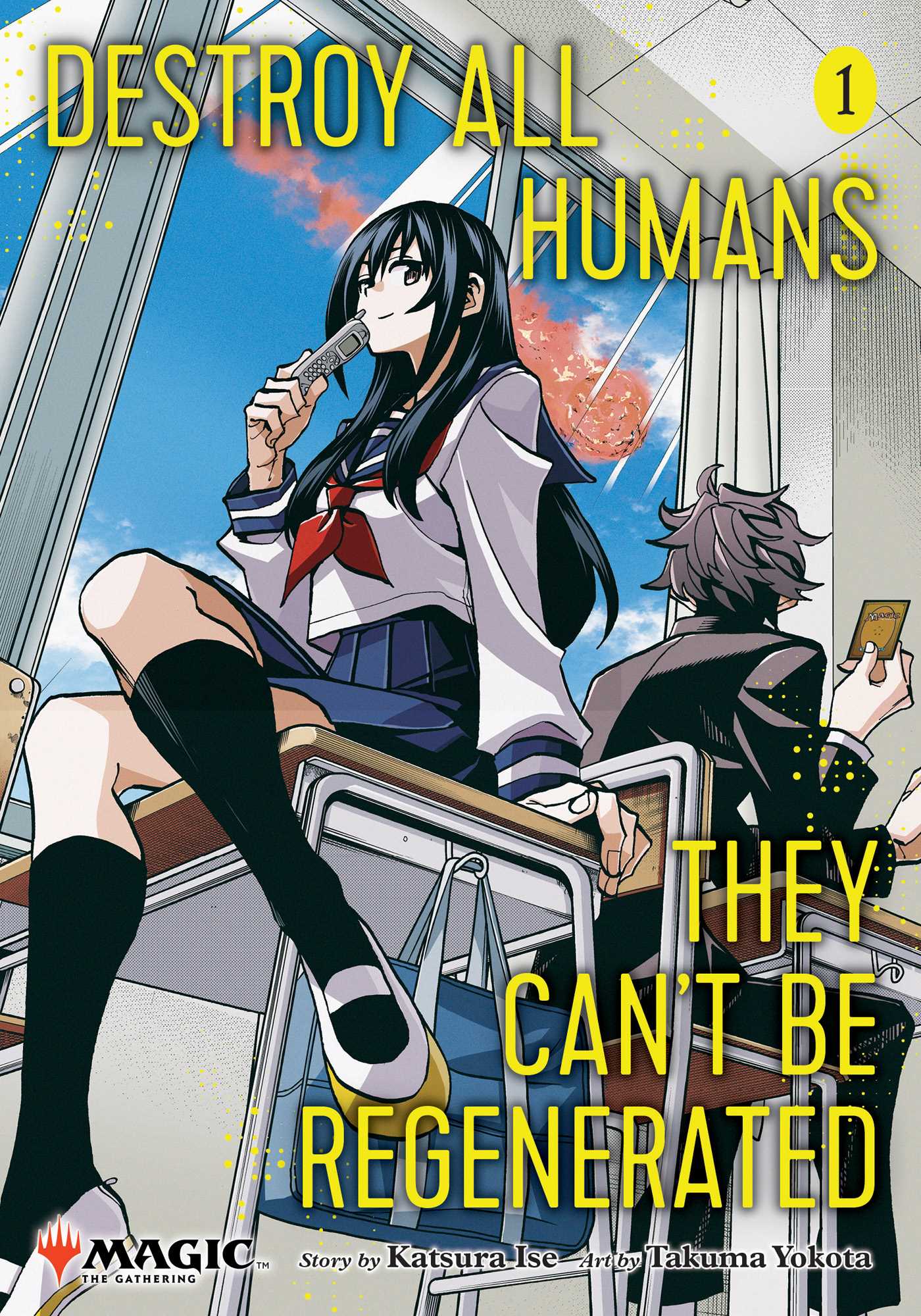 Destroy All Humans Cant Be Regenerated Magic The Gathering Manga Graphic Novel Volume 01 ( | L.A. Mood Comics and Games