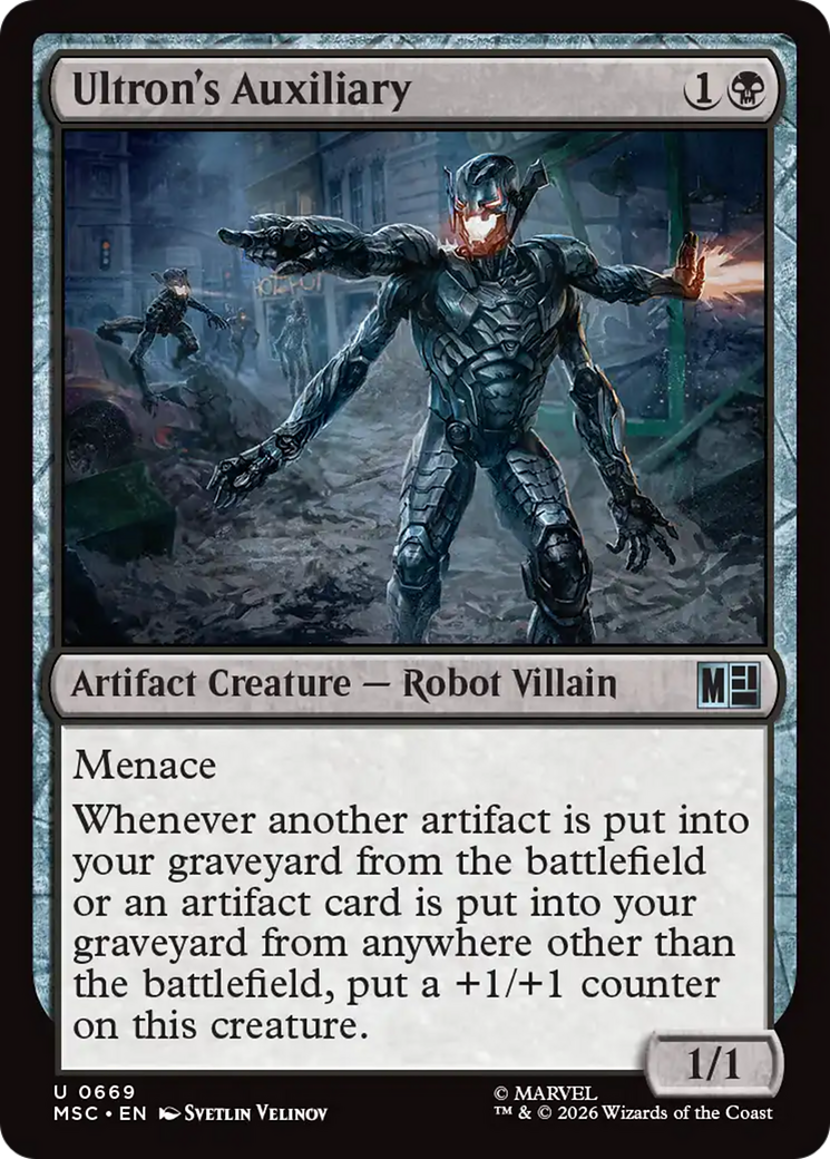 Ultron's Auxiliary [Marvel Super Heroes Commander] | L.A. Mood Comics and Games