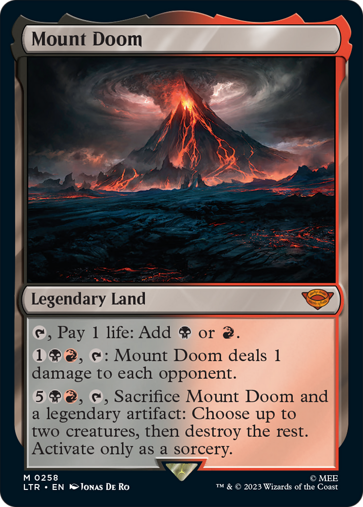 Mount Doom [The Lord of the Rings: Tales of Middle-Earth] | L.A. Mood Comics and Games