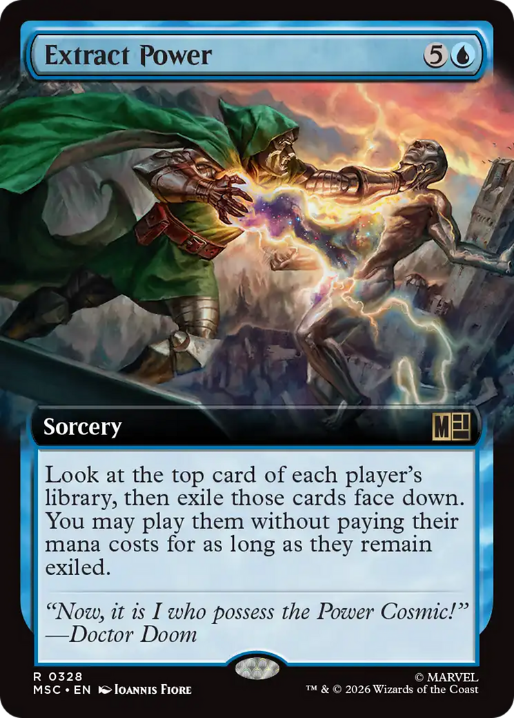 Extract Power (Extended Art) [Marvel Super Heroes Commander] | L.A. Mood Comics and Games