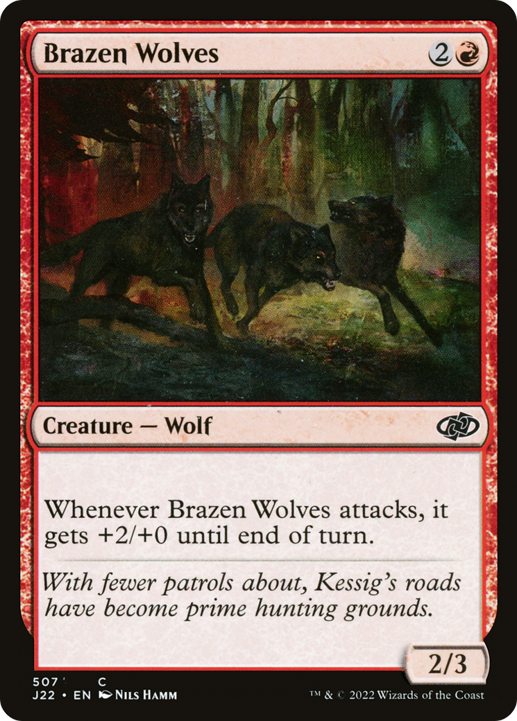 Brazen Wolves [Jumpstart 2022] | L.A. Mood Comics and Games