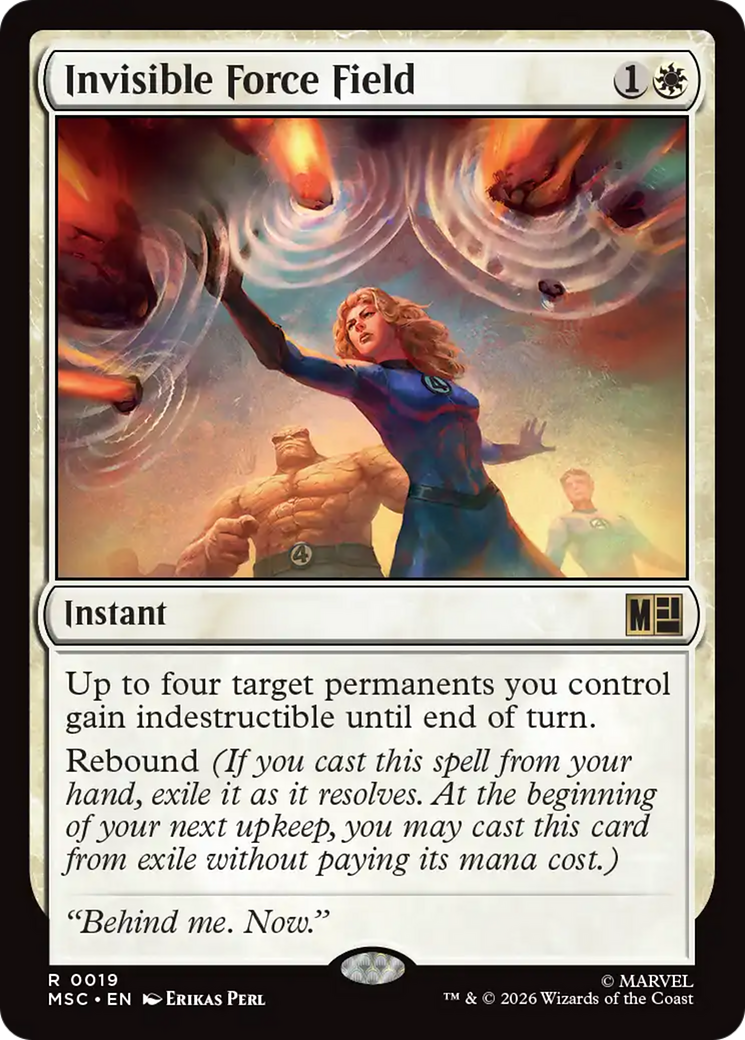 Invisible Force Field (Surge Foil) [Marvel Super Heroes Commander] | L.A. Mood Comics and Games