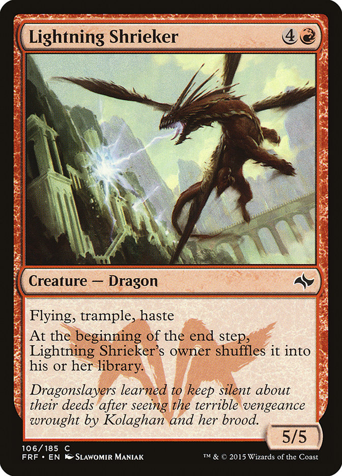 Lightning Shrieker [Fate Reforged] | L.A. Mood Comics and Games
