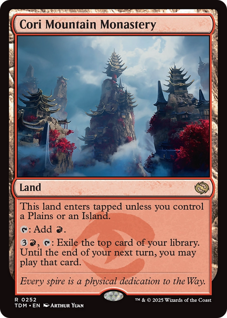 Cori Mountain Monastery [Tarkir: Dragonstorm] | L.A. Mood Comics and Games